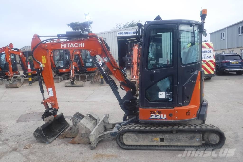 Hitachi ZX 33 U-6 Minigrävare < 7t