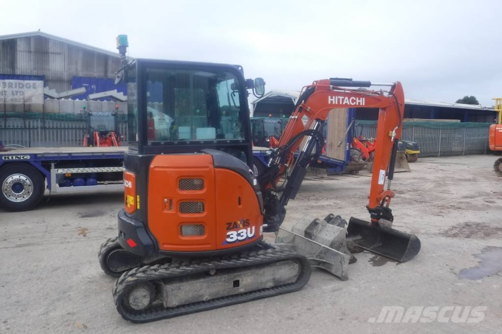Hitachi ZX 33 U-6 Minigrävare < 7t