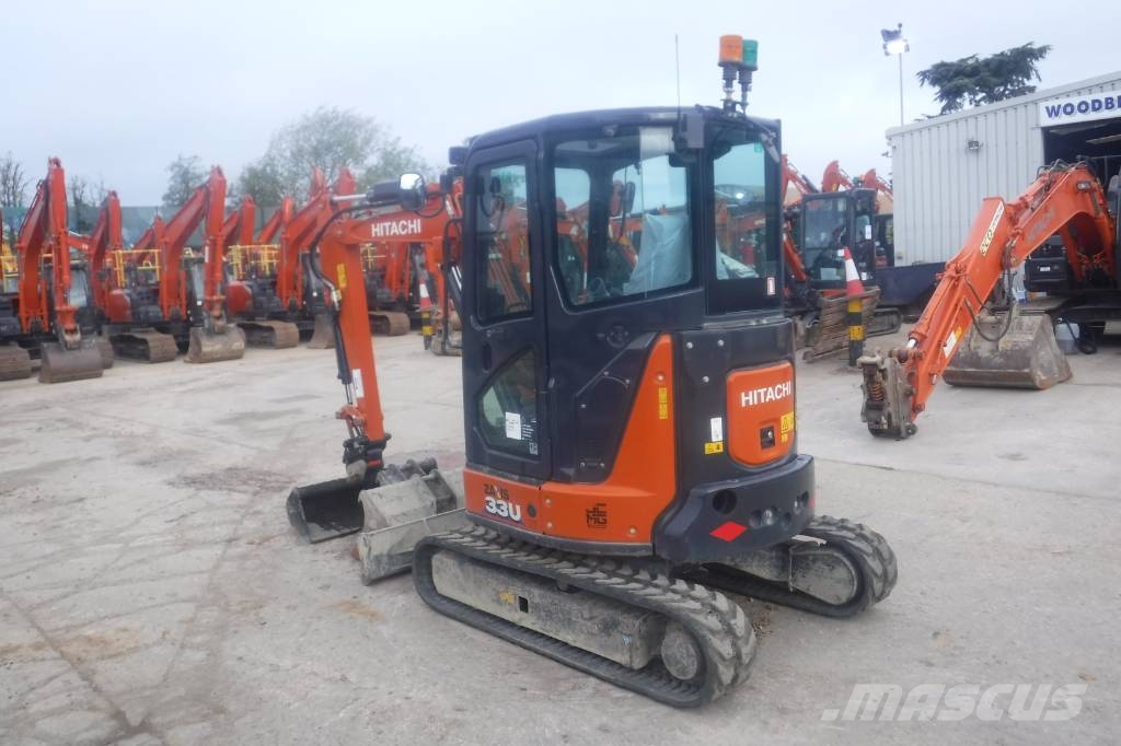 Hitachi ZX 33 U-6 Minigrävare < 7t