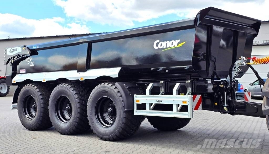 Conor HDX30 ,przyczepa budowlana,skorupa Kippanhänger