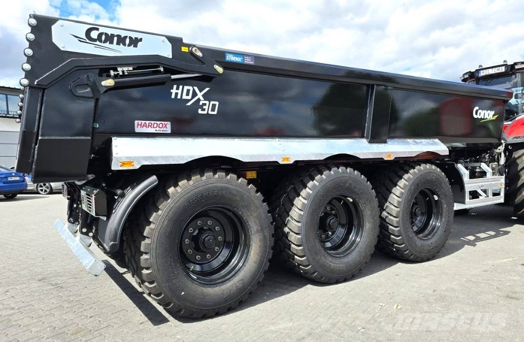 Conor HDX30 ,przyczepa budowlana,skorupa Kippanhänger