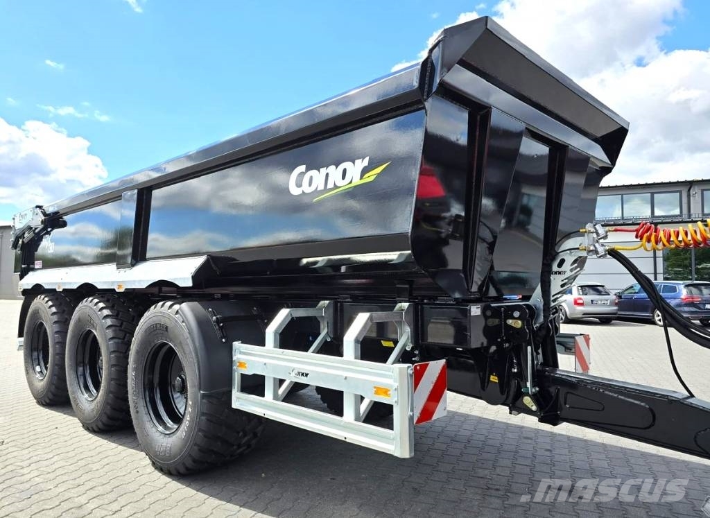 Conor HDX30 ,przyczepa budowlana,skorupa Kippanhänger