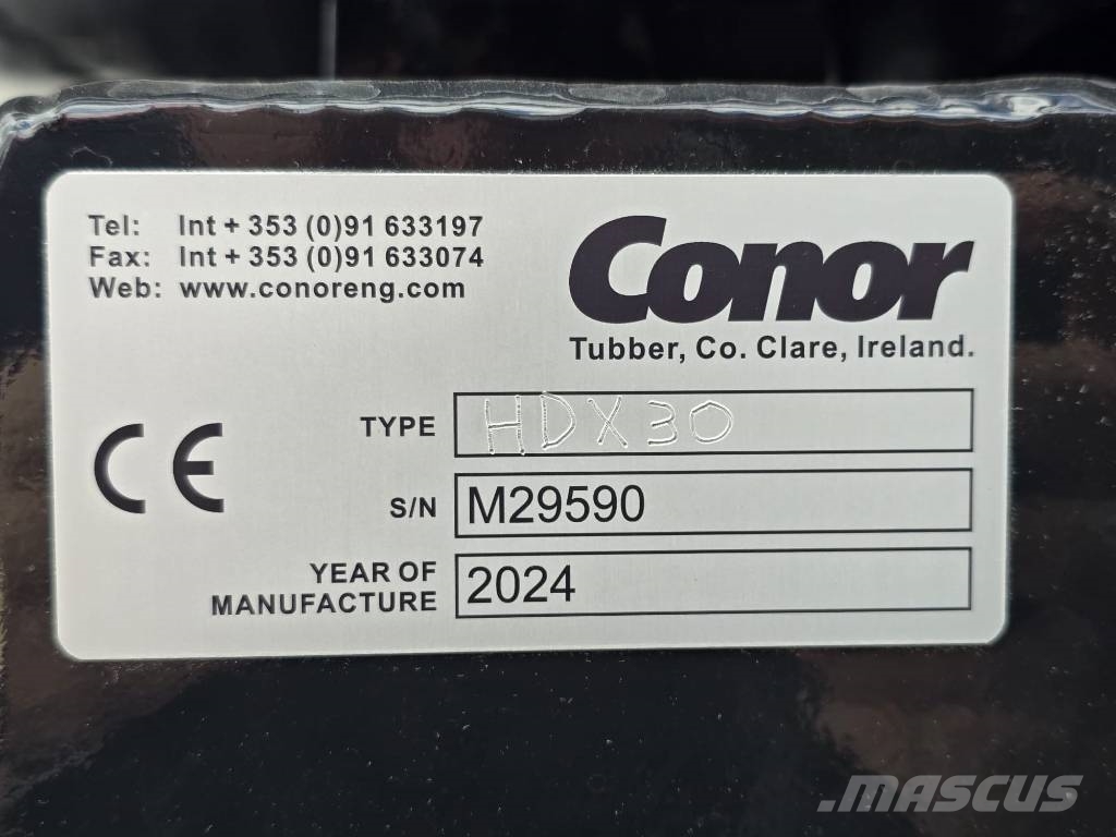 Conor HDX30 ,przyczepa budowlana,skorupa Kippanhänger