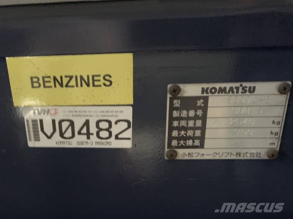 Komatsu SG07L-3 V-0482 FOR EXPORT ONLY Pyöräkuormaajat