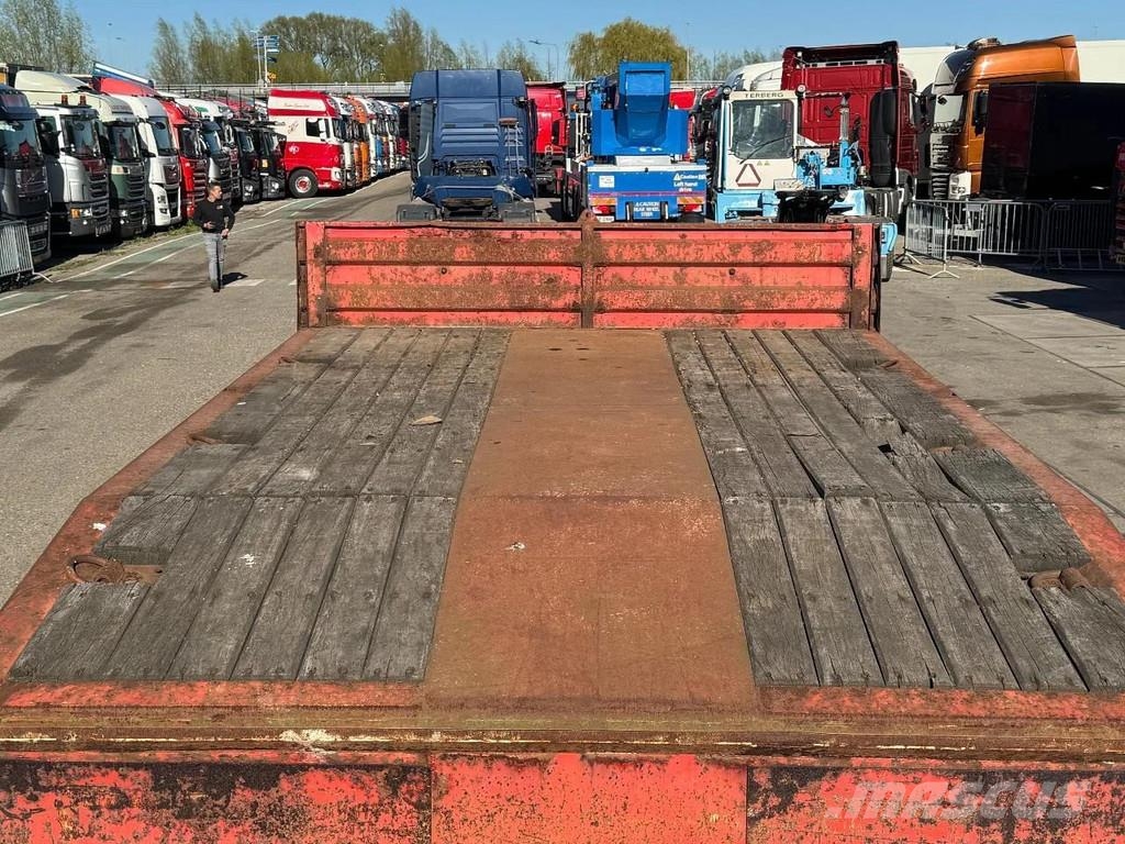 Kel-Berg 4 AXLE - SAF - EXTENDABLE 6,03 METER نصف مقطورة مسطحة منخفضة