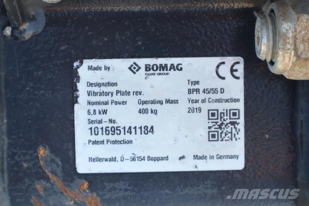 Bomag BPR45/55D | PLATE COMPACTOR | GOOD WORKING دكاكات أفقية