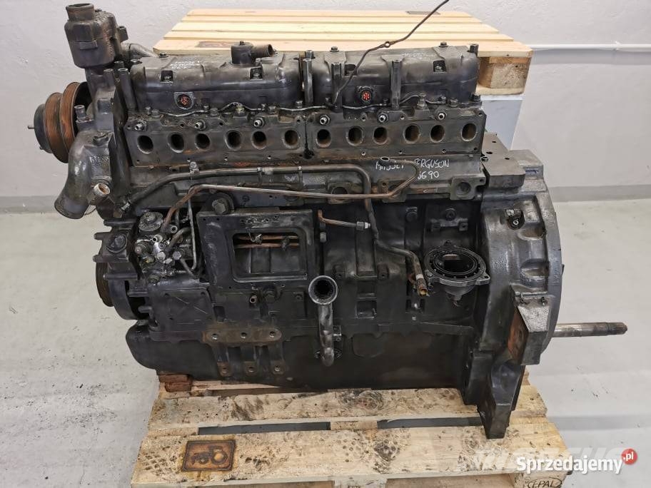 Massey Ferguson 8660 {Agco Power Sisu 84CTA-4V SC Engine Moottorit