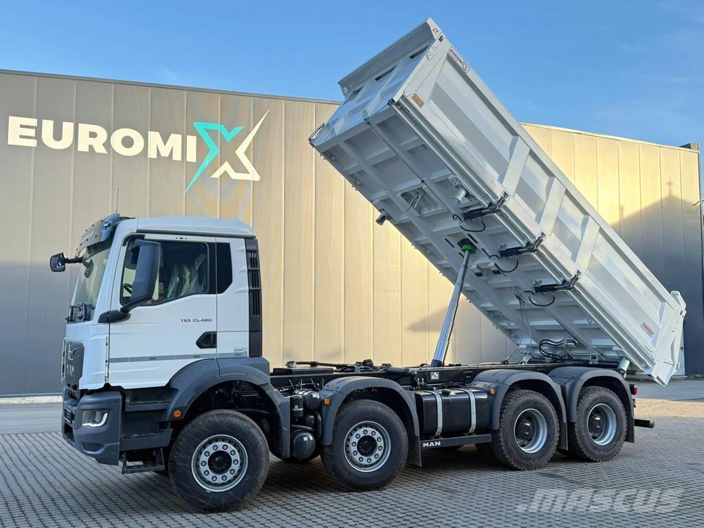 MAN TGS 41.480 TGS 41.480 8x4 EuromixMTP 3-Seiten-Kipp Bañeras basculantes usadas