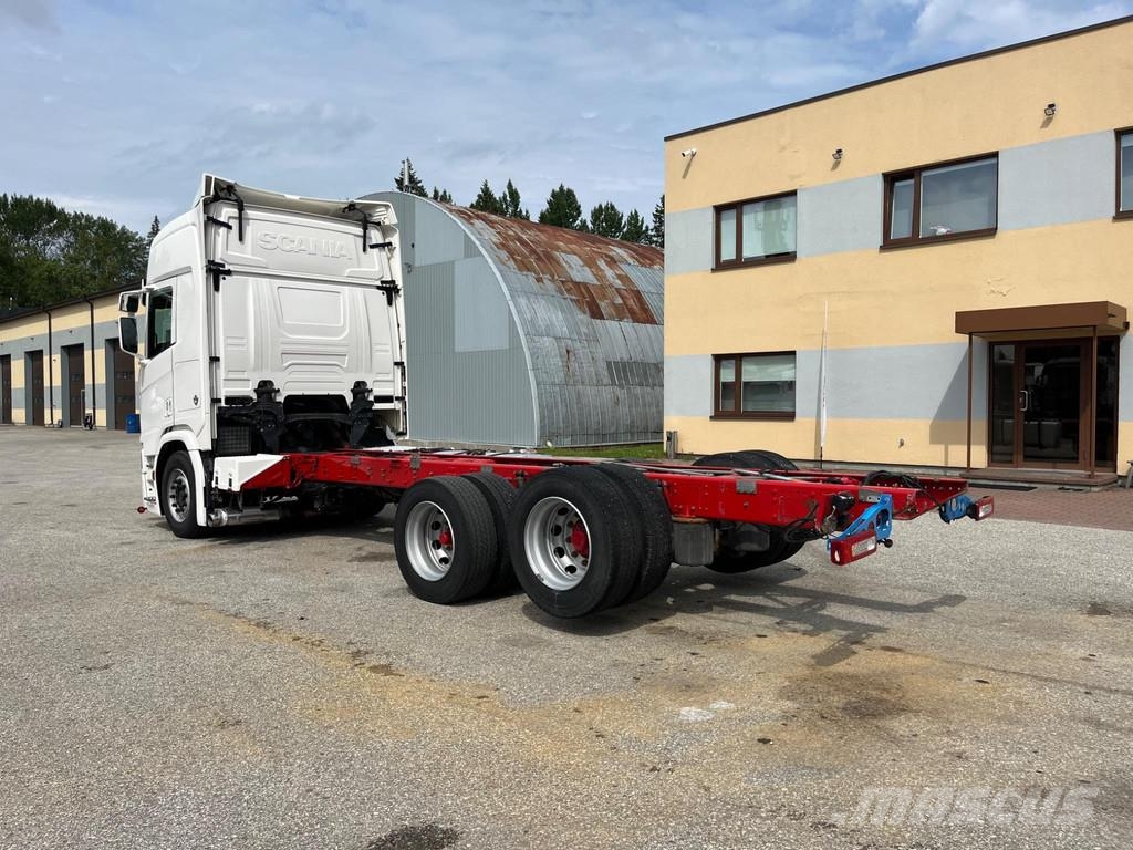 Scania R650 B6x2LB+ RETARDER Chassis Cab trucks