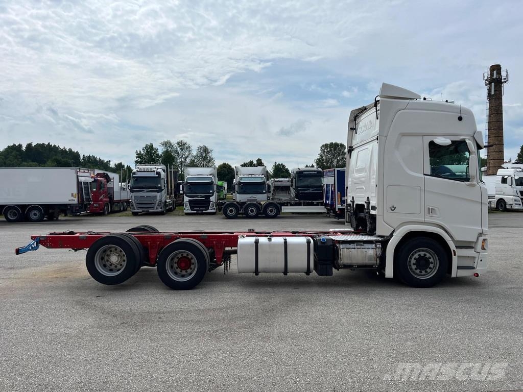 Scania R650 B6x2LB+ RETARDER Chassis Cab trucks