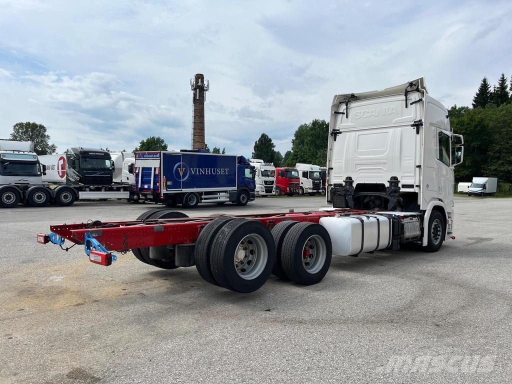 Scania R650 B6x2LB+ RETARDER Chassis Cab trucks