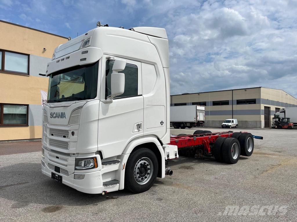 Scania R650 B6x2LB+ RETARDER Chassis Cab trucks