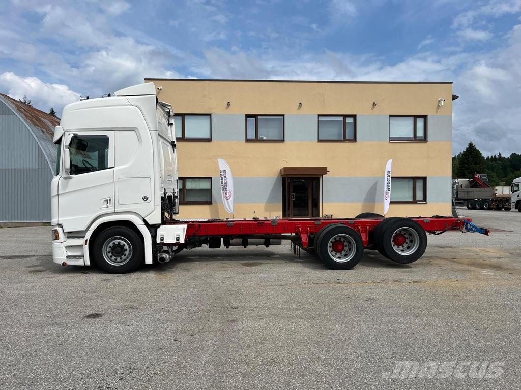 Scania R650 B6x2LB+ RETARDER Chassis Cab trucks