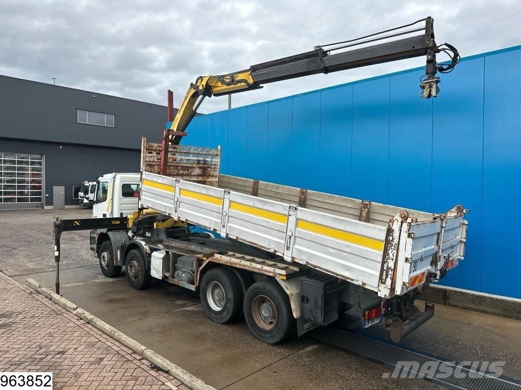 Mercedes-Benz Axor 3236 8x4, Palfinger, Remote, Bladvering Kipper