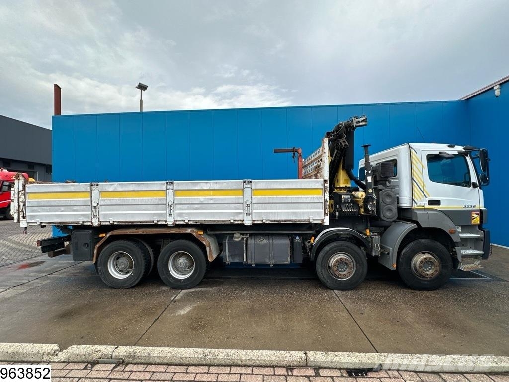 Mercedes-Benz Axor 3236 8x4, Palfinger, Remote, Bladvering Kipper