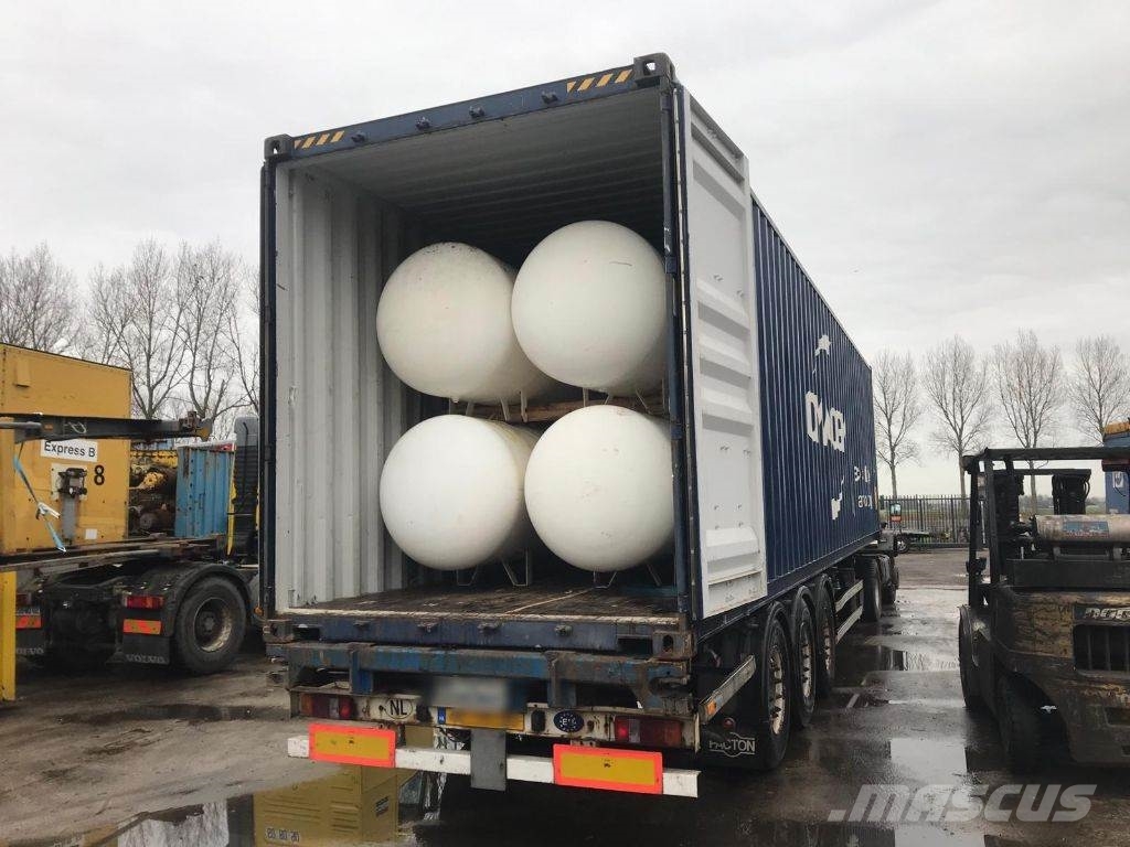 LPG / GAS GASTANK 2280 LITER (1000 KG) Kütusemahutid