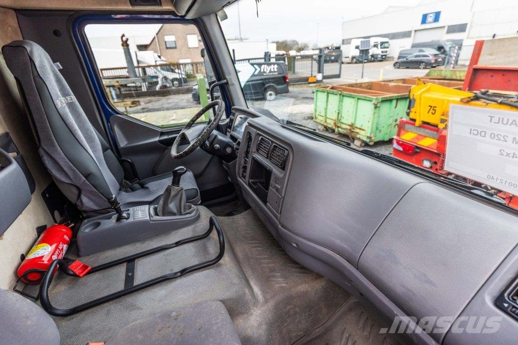 Renault MIDLUM 220 (16t) DCI + DHOLLANDIA Bakwagens met gesloten opbouw