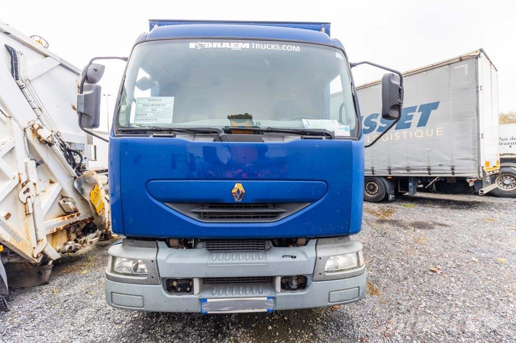 Renault MIDLUM 220 (16t) DCI + DHOLLANDIA Camiones con caja de remolque