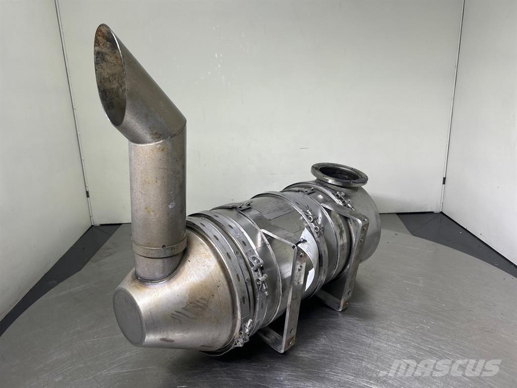 Hitachi ZW150PL - DPF Exhaust/Auspuff/Uitlaat محركات