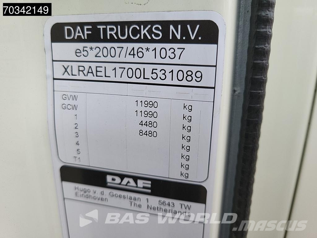 DAF LF 230 LF 4X2 12t NL-Truck APK 1500kg Ladebordwand Furgoonautod