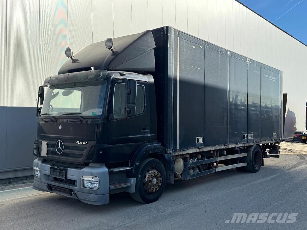 Mercedes-Benz AXOR 1829 4X2 + ZEPRO LIFT Bakwagens met gesloten opbouw