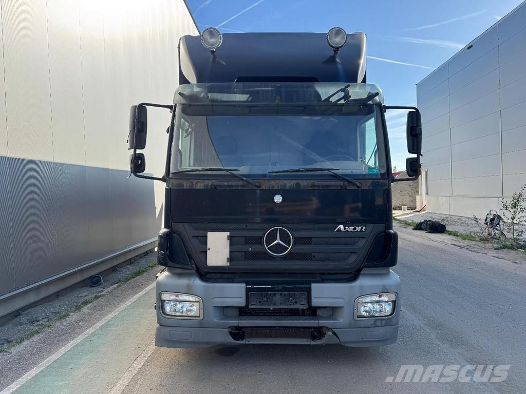Mercedes-Benz AXOR 1829 4X2 + ZEPRO LIFT Bakwagens met gesloten opbouw