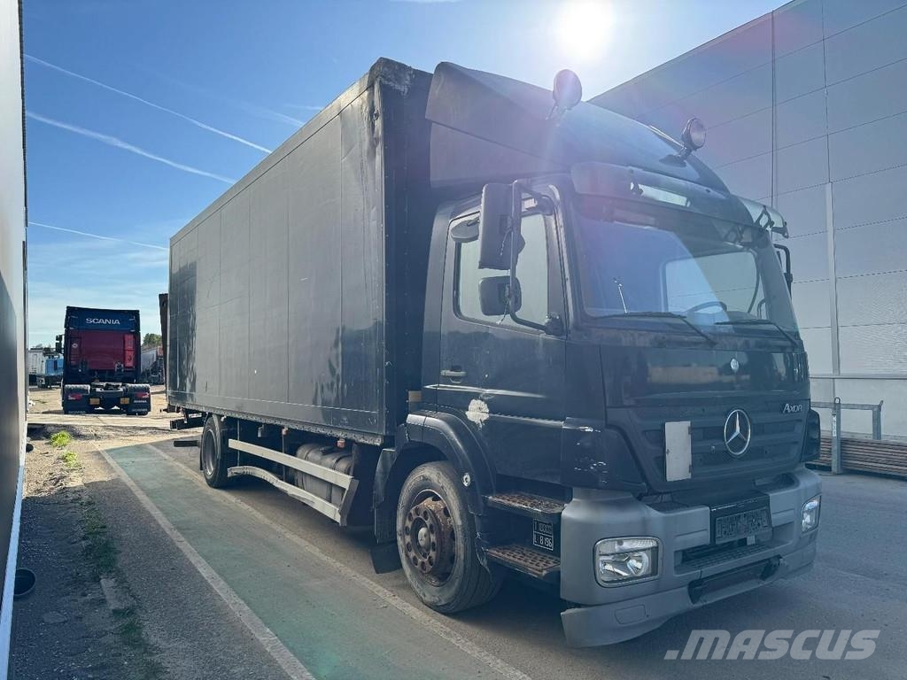 Mercedes-Benz AXOR 1829 4X2 + ZEPRO LIFT Bakwagens met gesloten opbouw