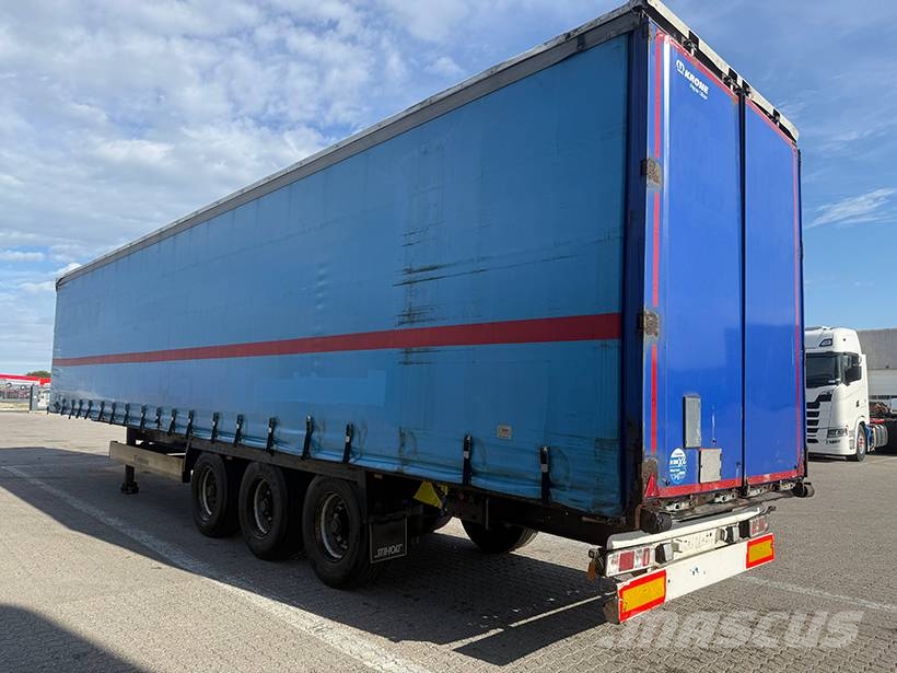 Krone Curtainsider / Planenauflieger Semirremolques de caja de lona