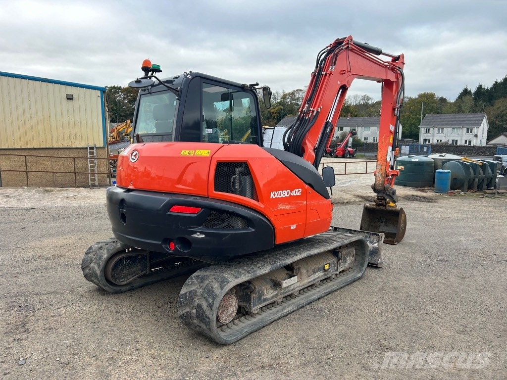 Kubota KX080-4 Малые экскаваторы 7т-12т