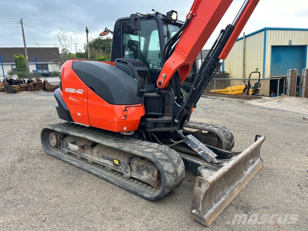Kubota KX080-4 Малые экскаваторы 7т-12т