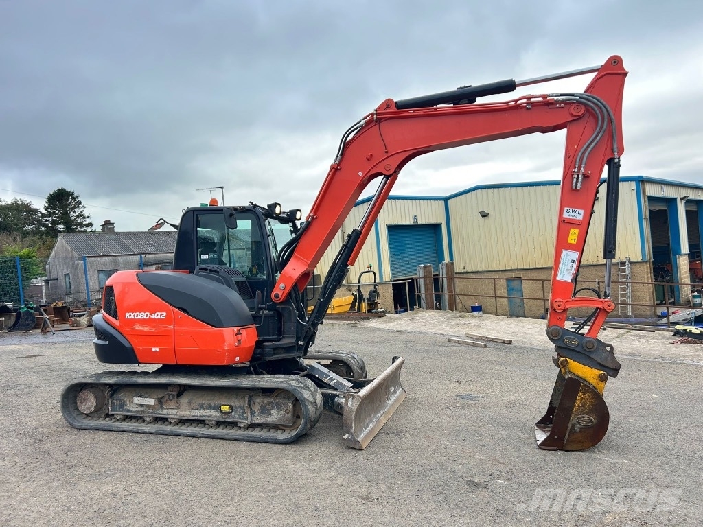Kubota KX080-4 Малые экскаваторы 7т-12т