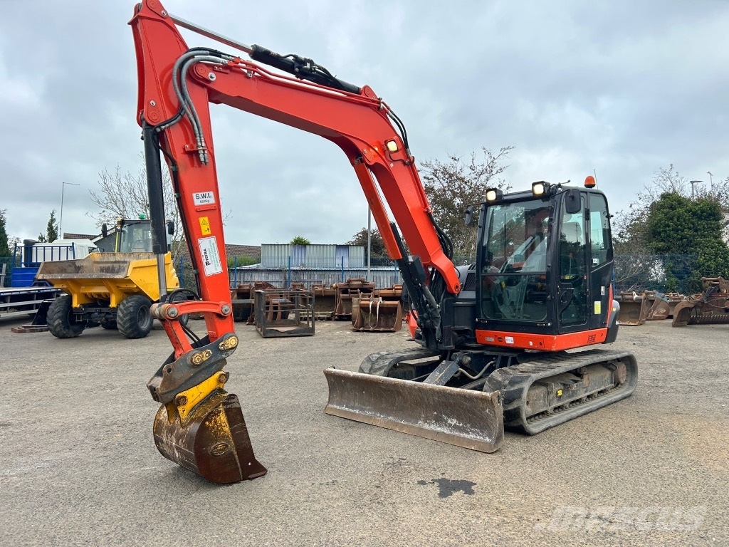 Kubota KX080-4 Малые экскаваторы 7т-12т
