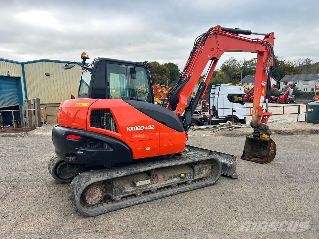 Kubota KX080-4 Малые экскаваторы 7т-12т