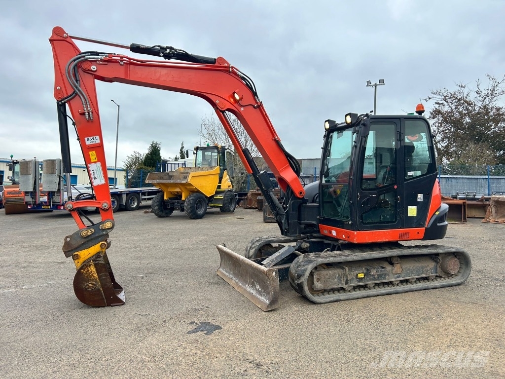 Kubota KX080-4 Малые экскаваторы 7т-12т