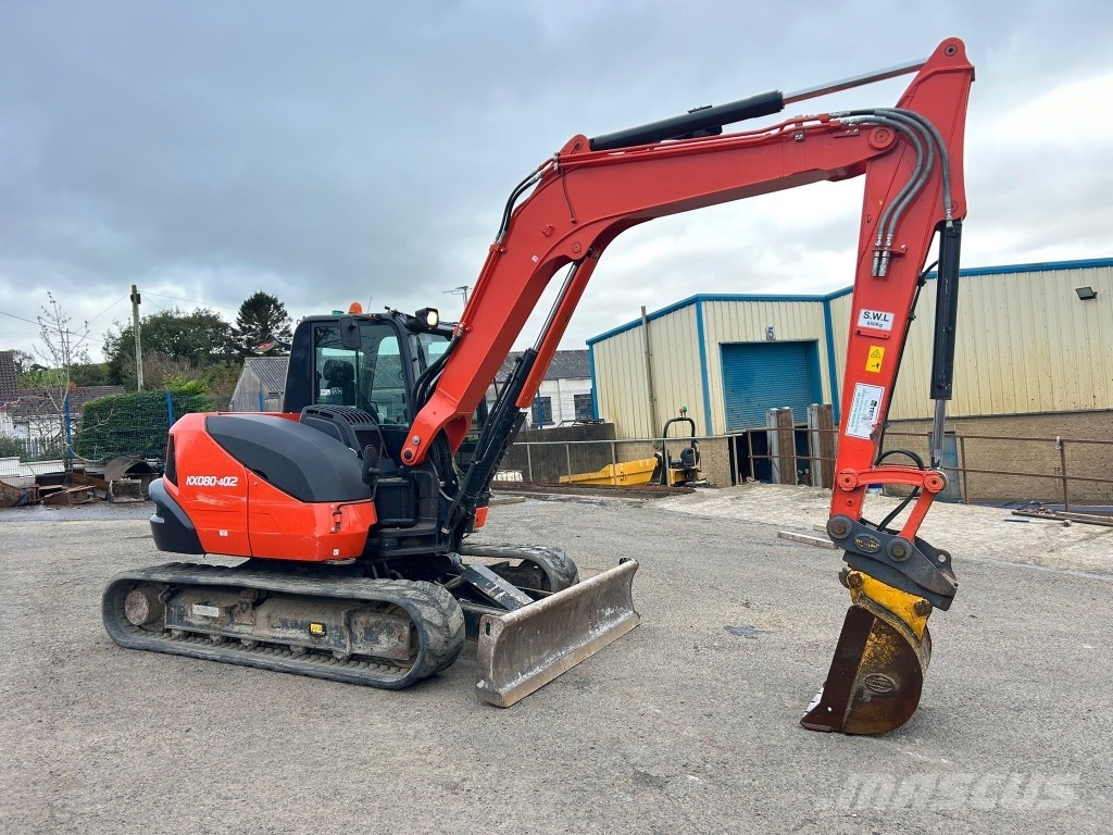 Kubota KX080-4 Малые экскаваторы 7т-12т
