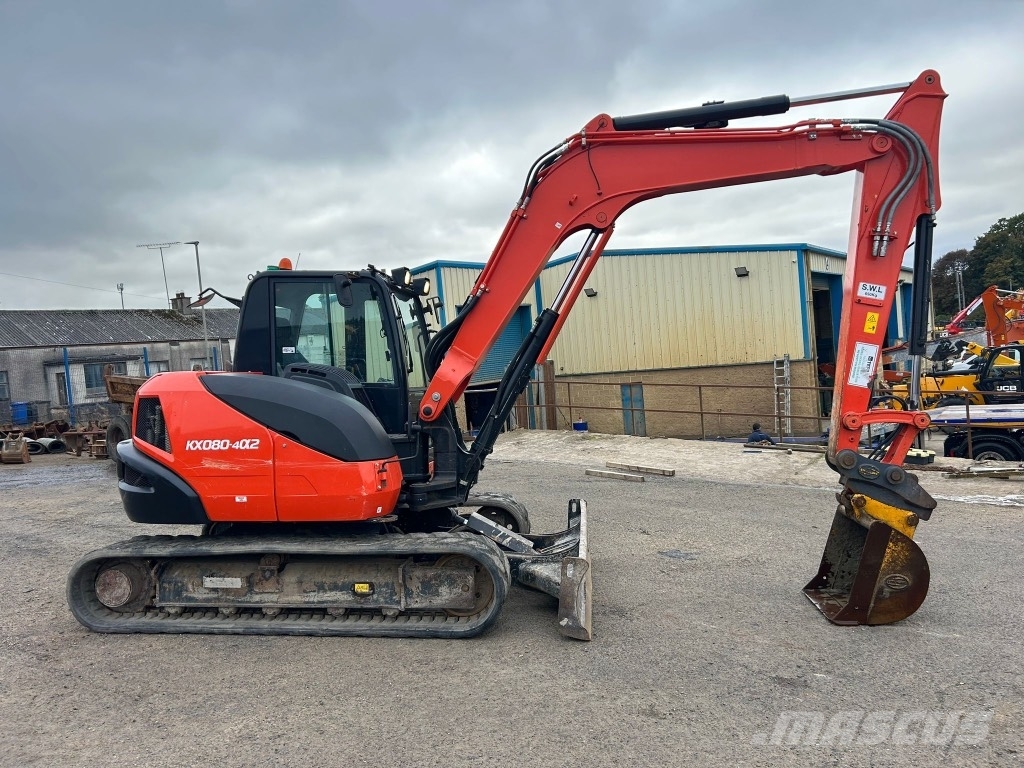 Kubota KX080-4 Малые экскаваторы 7т-12т