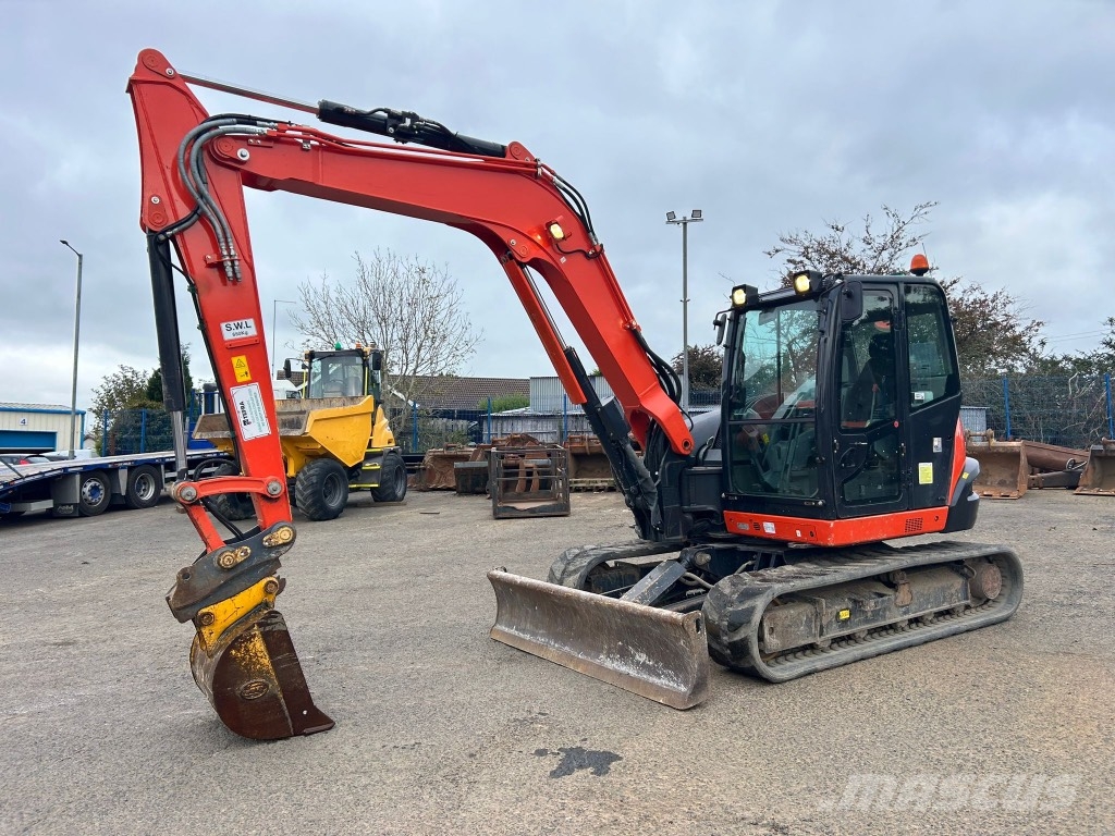 Kubota KX080-4 Малые экскаваторы 7т-12т