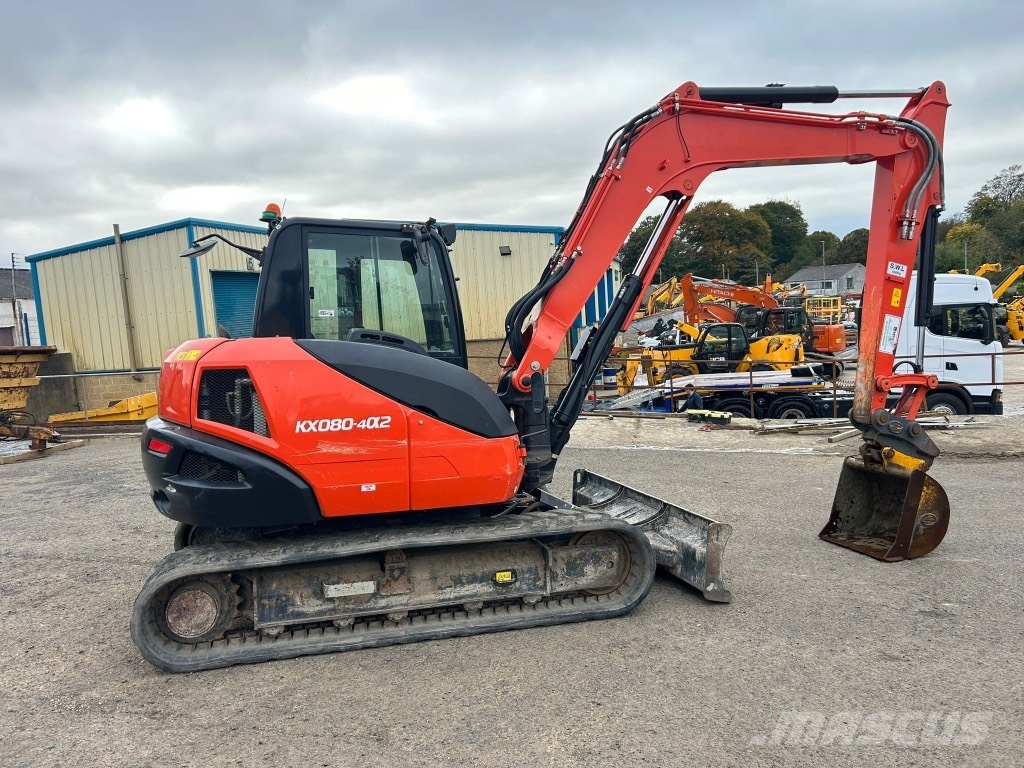Kubota KX080-4 Малые экскаваторы 7т-12т