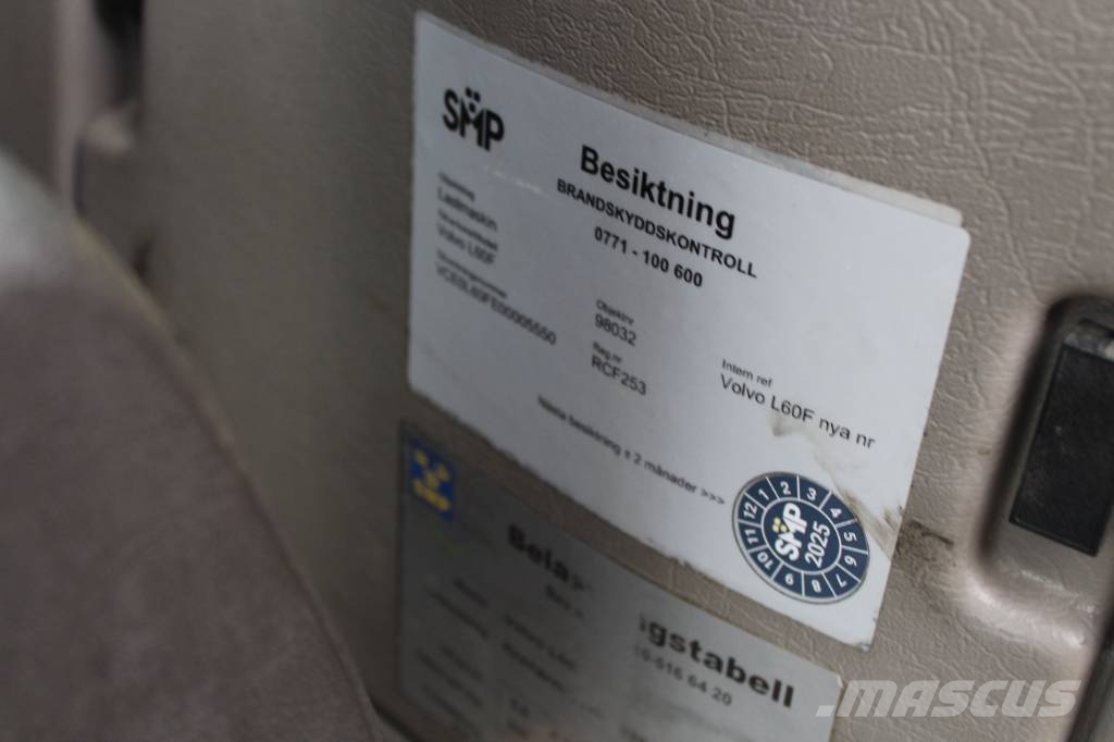 Volvo L 60 F Chargeuse sur pneus