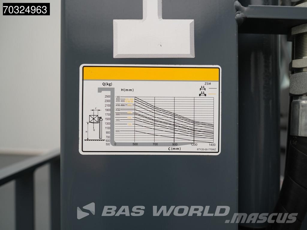 Heli CPD25 K3 FACTORY WARRANTY – LITHIUM-ION BATTERY - Elektriniai šakiniai krautuvai