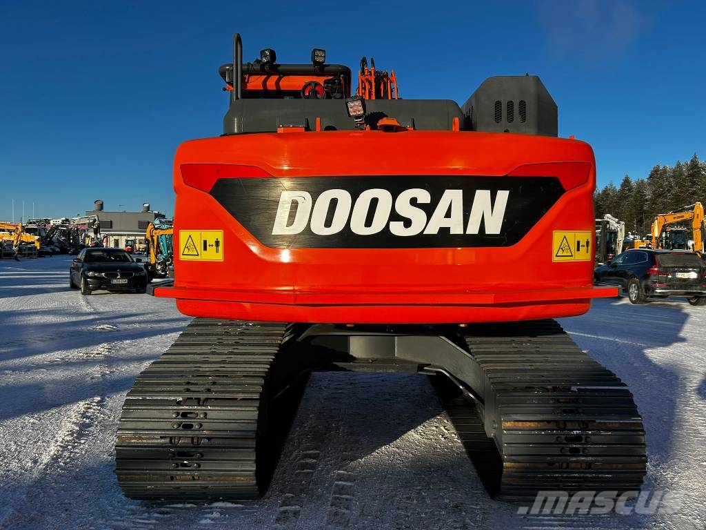 Doosan DX160LC-5 HT / Marttiini, Lämmitin, Rasvari! حفارات زحافة