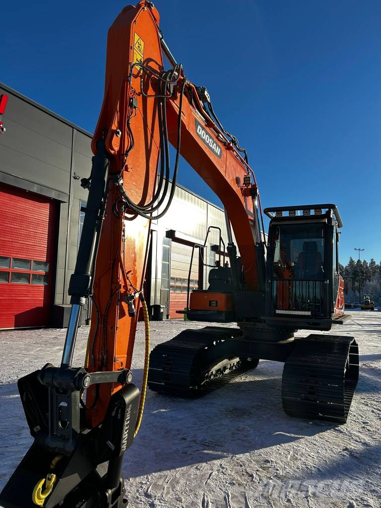Doosan DX160LC-5 HT / Marttiini, Lämmitin, Rasvari! حفارات زحافة