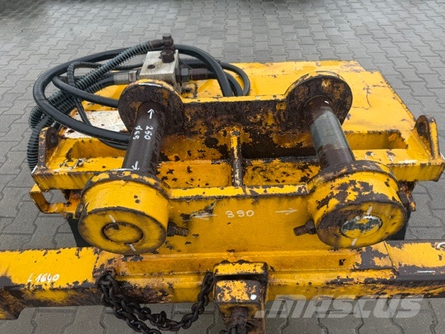 Geismar Liebherr REXQUOTE Excavator Attachment Railroad عربات صيانة خطوط السكك الحديدية