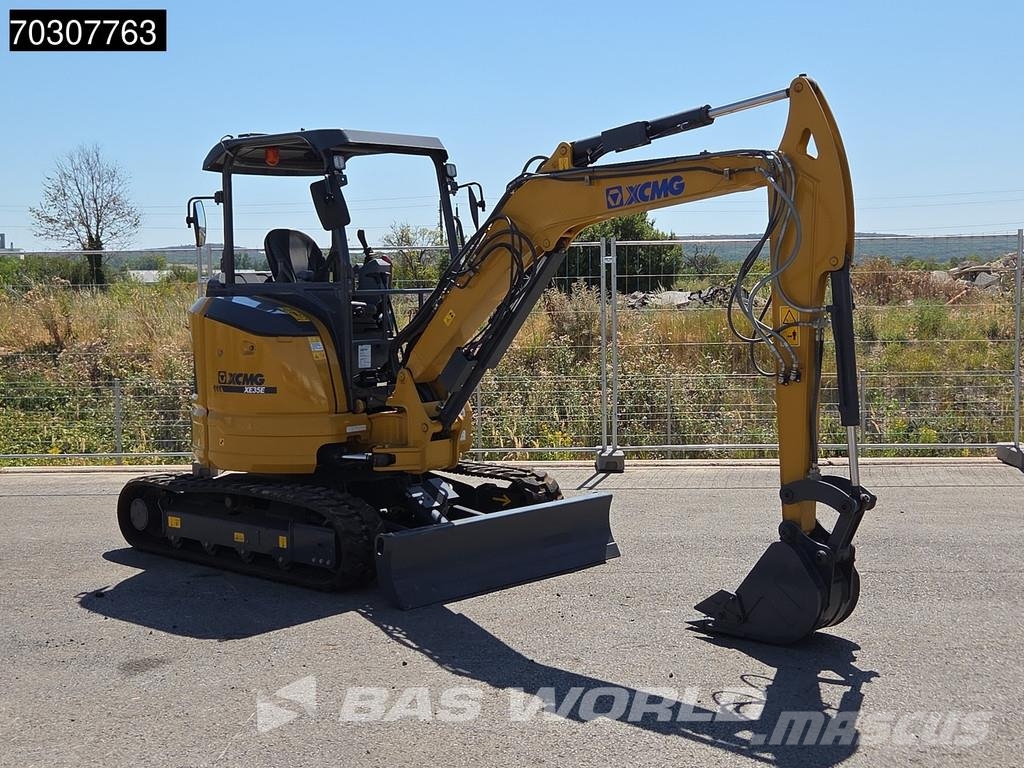 XCMG XE35 E HERSTELLERGARANTIE – YANMAR-MOTOR – CE Miniexcavadoras