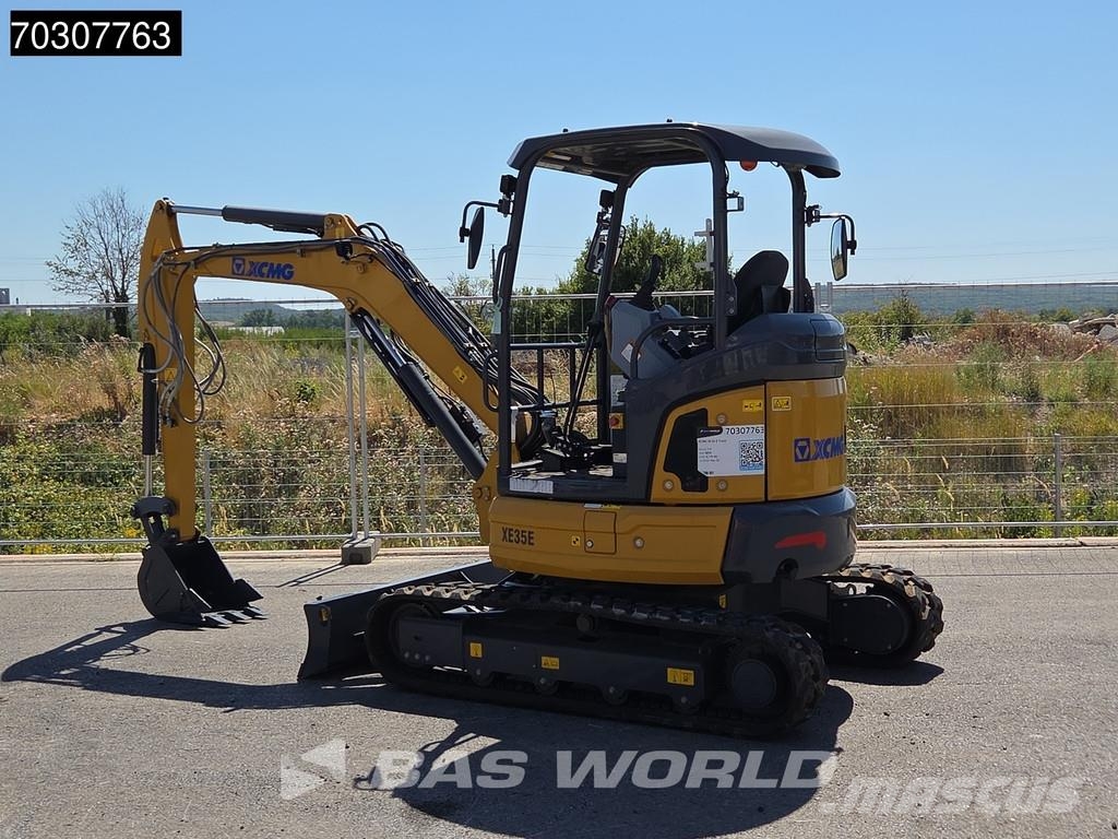 XCMG XE35 E HERSTELLERGARANTIE – YANMAR-MOTOR – CE Minikaivukoneet < 7t