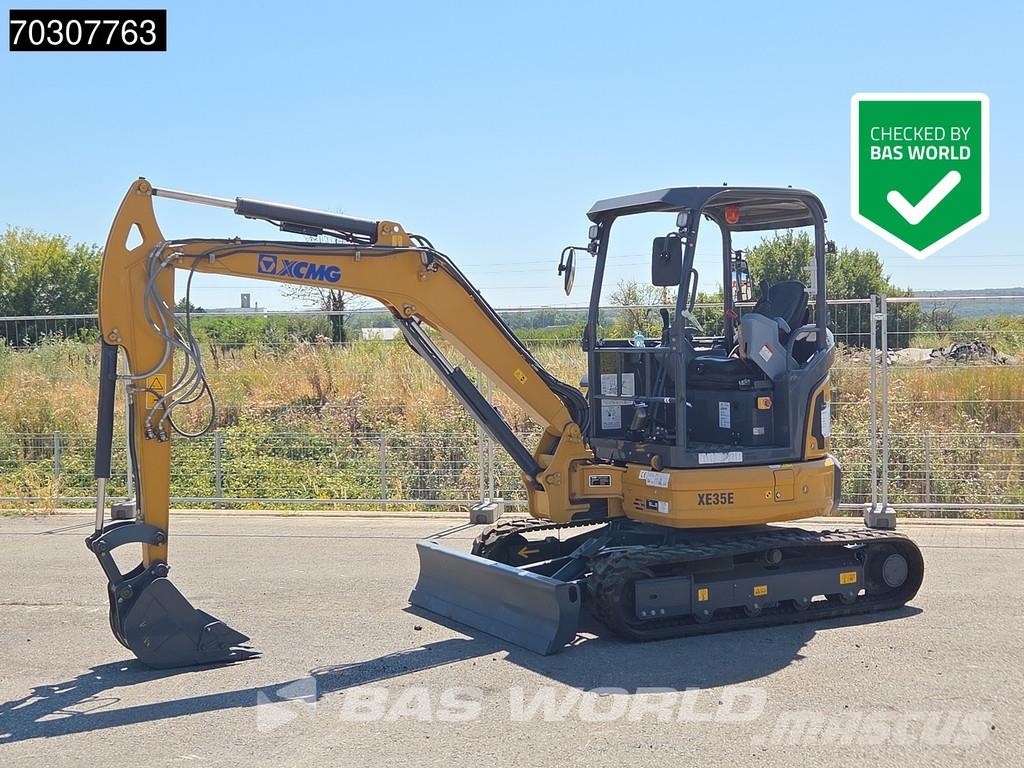 XCMG XE35 E HERSTELLERGARANTIE – YANMAR-MOTOR – CE Minikaivukoneet < 7t
