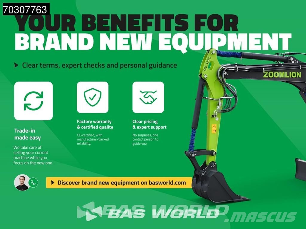 XCMG XE35 E HERSTELLERGARANTIE – YANMAR-MOTOR – CE Miniexcavadoras