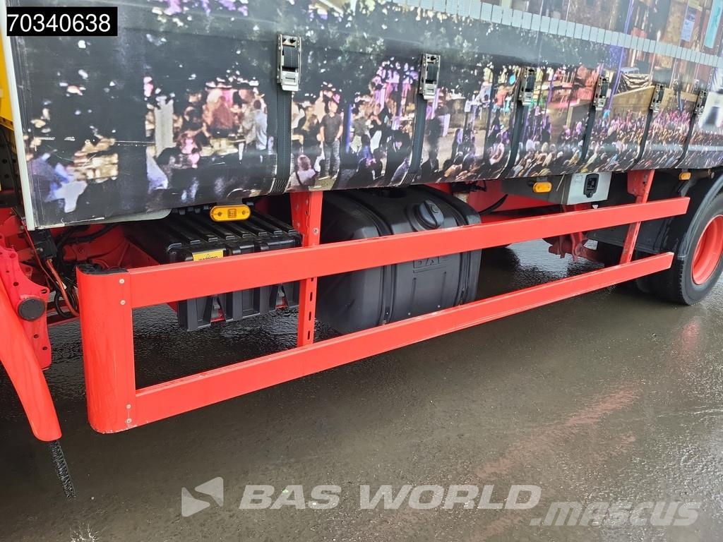 DAF LF 290 LF 4X2 14tonner Curtainsides 1500kg Ladebor Tents