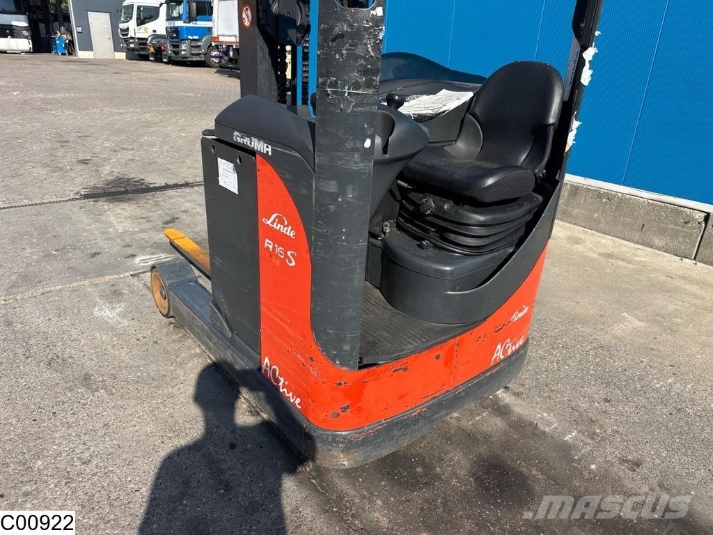 Linde R16 48V, 6.5 KW, 9578H Elektritõstukid