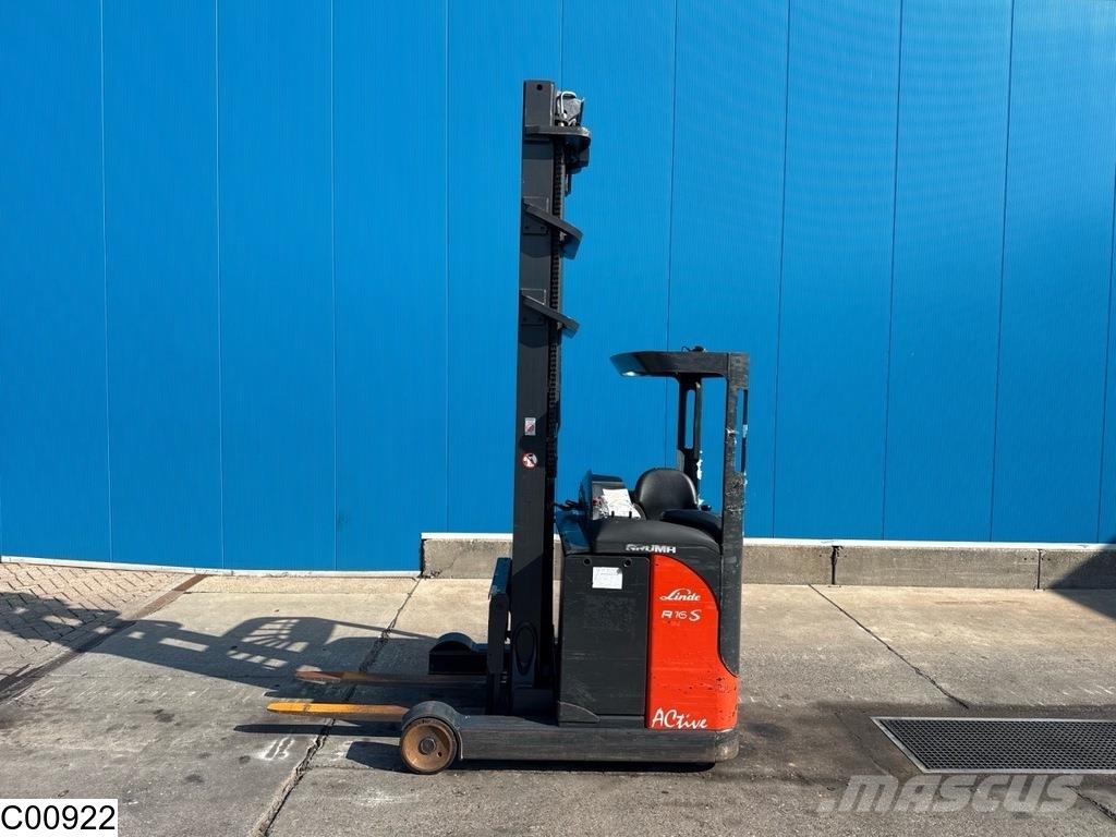 Linde R16 48V, 6.5 KW, 9578H Elektritõstukid